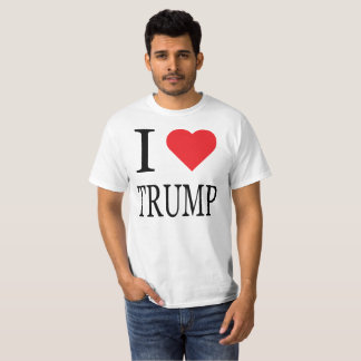 CAMISETA EU AMO O T-SHIRT IMPRESSIONANTE DO TRUNFO