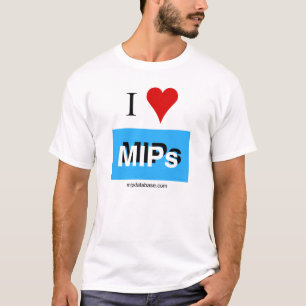 Camiseta Eu amo o t-shirt MIPs3