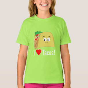 Camiseta Eu amo o Tacos