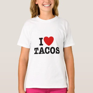 Camiseta Eu amo o Tacos