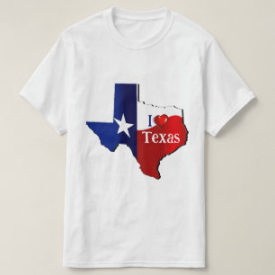 Camiseta Eu amo o Texas