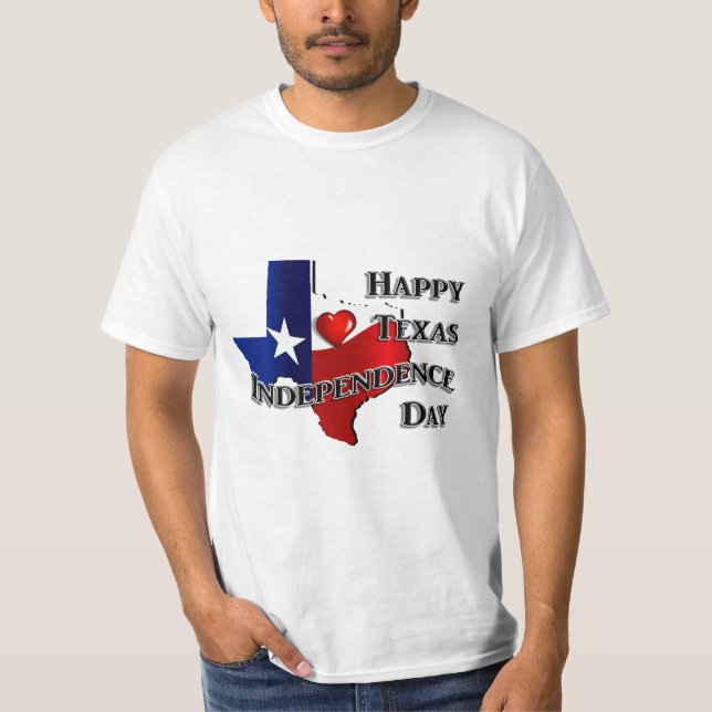 Camiseta Eu Amo o Texas (Frente)