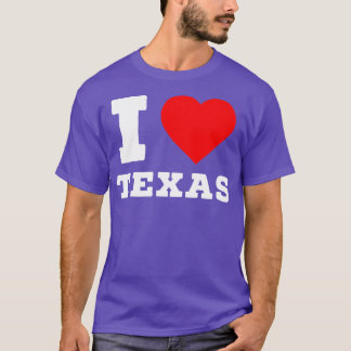 Camiseta Eu amo o Texas