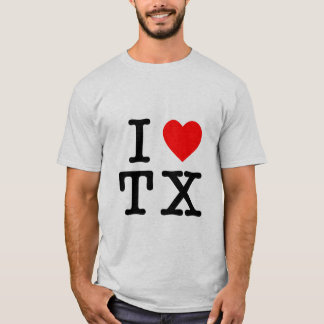 Camiseta Eu amo o Texas