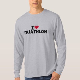 Camiseta Eu amo o Triathlon