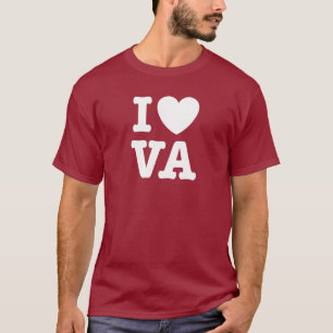Camiseta Eu amo o VA