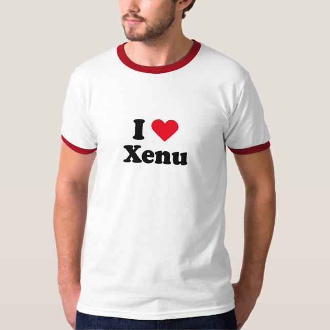 Camiseta Eu amo o xenu (Frente)