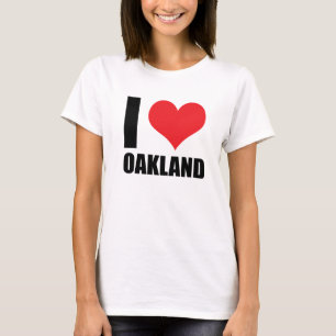 Camiseta Eu amo Oakland
