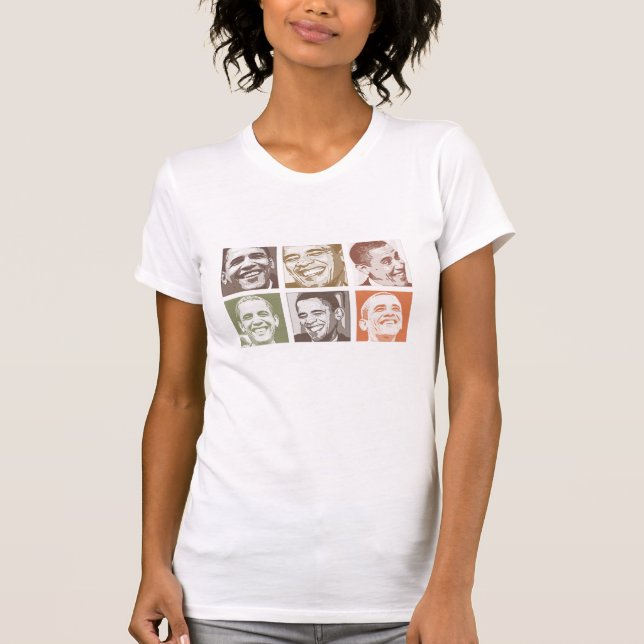 Camiseta Eu amo Obama (Frente)