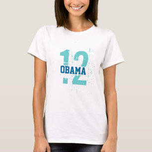Camiseta Eu amo Obama 2012