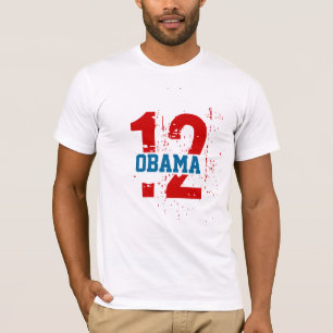Camiseta Eu amo Obama 2012