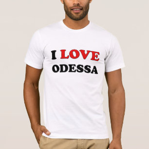 Camiseta Eu amo Odessa