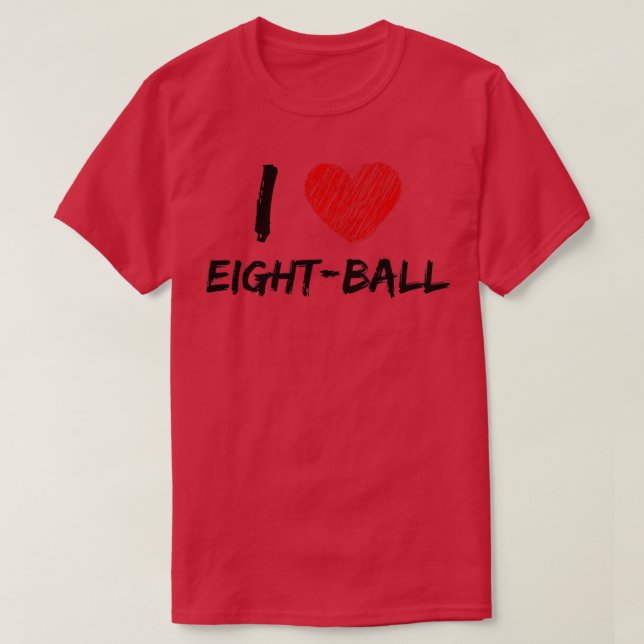 Camiseta Eu Amo Oitball (Frente do Design)