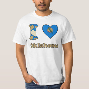 Camiseta Eu amo Oklahoma