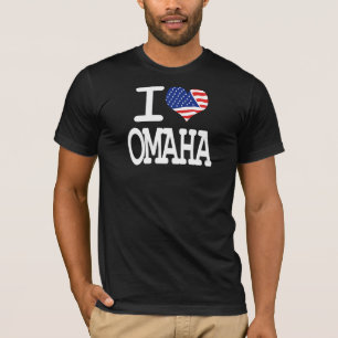 Camiseta Eu amo Omaha