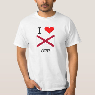 Camiseta Eu amo OPP Alabama