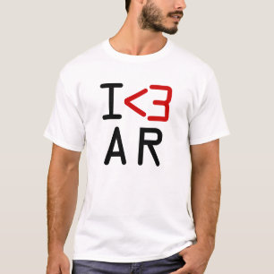Camiseta Eu Amo Orgulho do Estado AR Gráfico de Arkansas