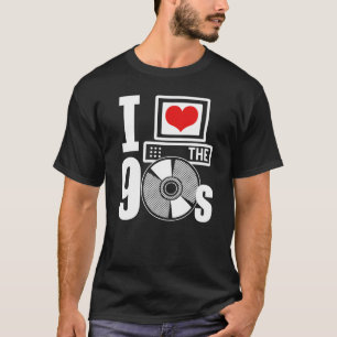 Camiseta Eu amo os anos 90