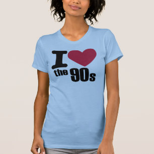 Camiseta Eu amo os anos 90