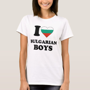 Camiseta Eu amo os búlgaros