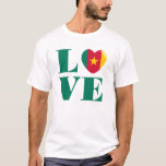 Camiseta Eu amo os Camarões<br><div class="desc">Eu amo os Camarões</div>