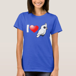 Camiseta Eu amo os Cockatoos de Goffin