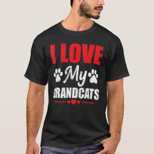 Camiseta Eu Amo Os Meus Avós Vovô Vovô Vovô Vovô