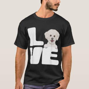 Camiseta Eu Amo Os Meus Bichons Cachorros Frise