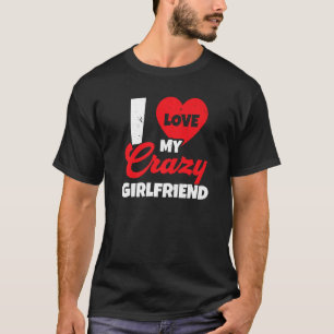 Camiseta Eu Amo Os Meus Dias de os namorados De Relação Nam