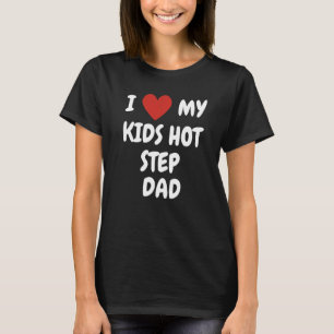 Camiseta Eu Amo Os Meus Filhos Pai Hot Step Amando A Famíli