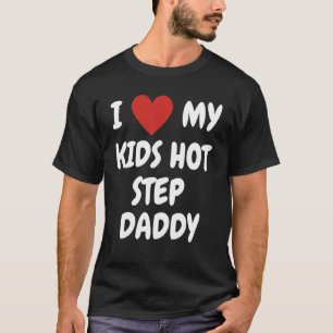 Camiseta Eu Amo Os Meus Filhos Pai Hot Step Amando A Famíli