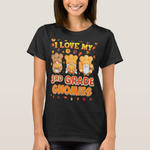 Camiseta Eu Amo Os Meus Gnomos De 3º Grau Graças