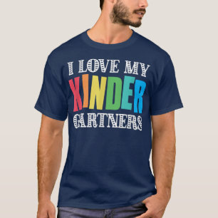 Camiseta Eu Amo Os Meus Jardineiros Professores Do Jardim D