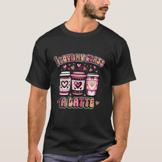 Camiseta Eu Amo Os Namorados De Professores De Café Latinos