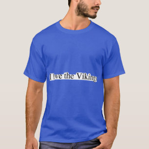 Camiseta Eu amo os Vikings