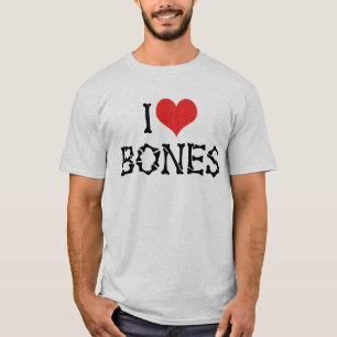 Camiseta Eu Amo Ossos do Coração - Quiropraxista Amante da 
