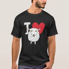 Camiseta Eu Amo Ovinos