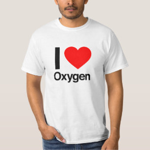 Camiseta eu amo oxigênio