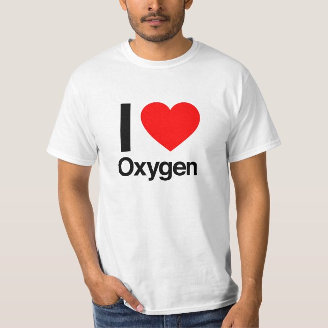 Camiseta eu amo oxigênio (Frente)
