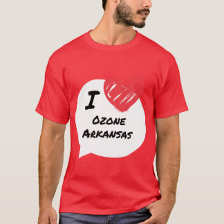 Camiseta Eu amo Ozone Arkansas