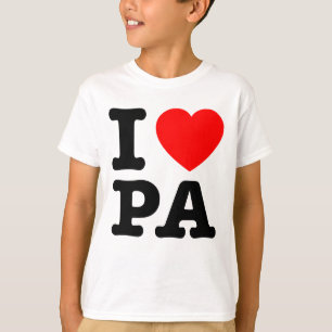 Camiseta EU AMO PA Pensilvânia