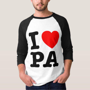 Camiseta EU AMO PA Pensilvânia