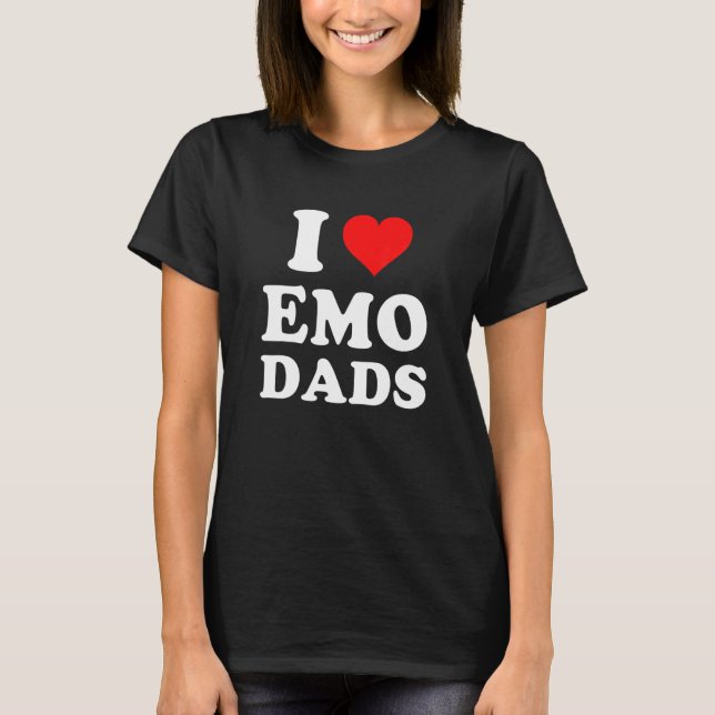 Camiseta Eu Amo Pais Emo (Frente)