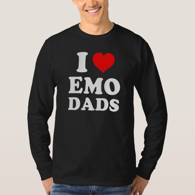 Camiseta Eu Amo Pais Emo (Frente)