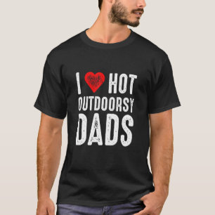 Camiseta Eu Amo Pais Quentes Exteriores