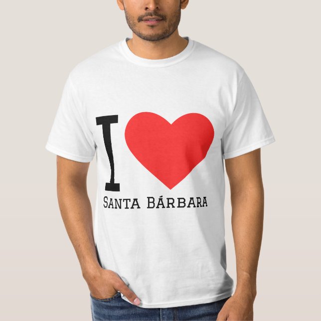 Camiseta Eu amo Papais noeis Bárbara (Frente)