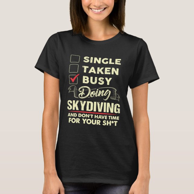 CAMISETA EU AMO PARAQUEDISMO 1 (Frente)