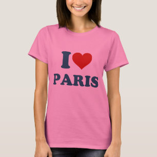 Camiseta Eu Amo Paris