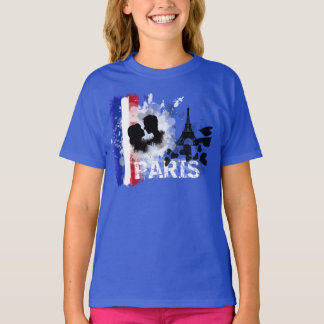 Camiseta Eu amo Paris