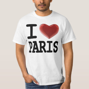 Camiseta Eu amo PARIS